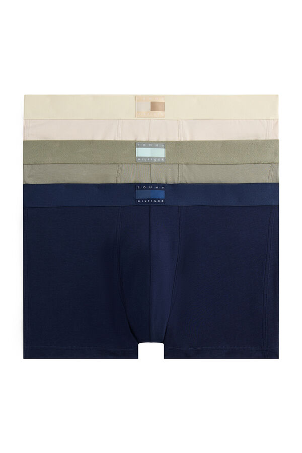 Tommy Hilfiger Pack 3 Boxers algod&oacute;n estampado