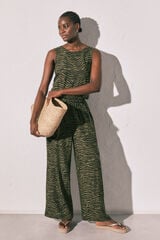 Women'secret Macac&atilde;o comprido animal print estampado