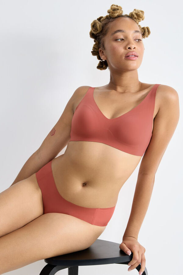 Sloggi Sujetador sin costuras naranja