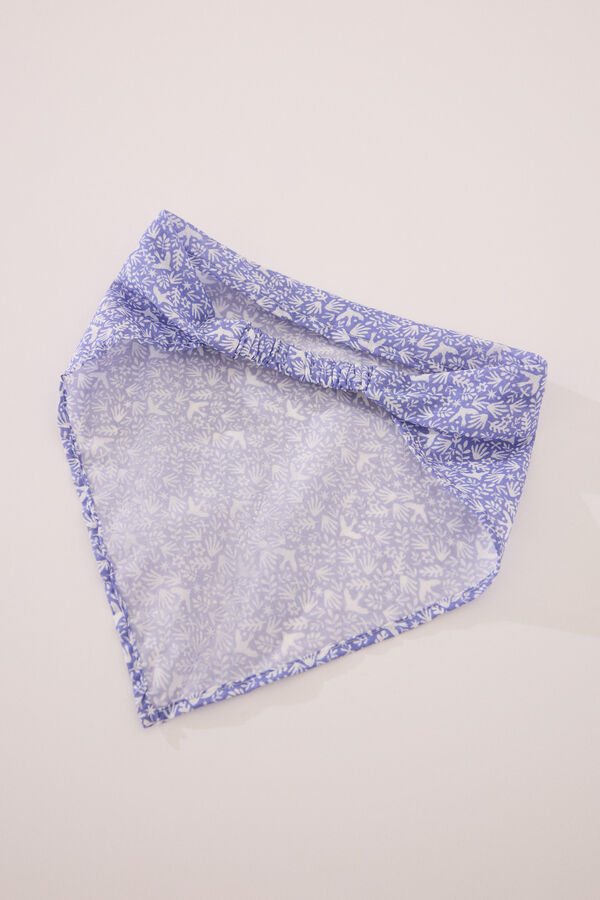 Women'secret Bandana pelo estampado azul estampado