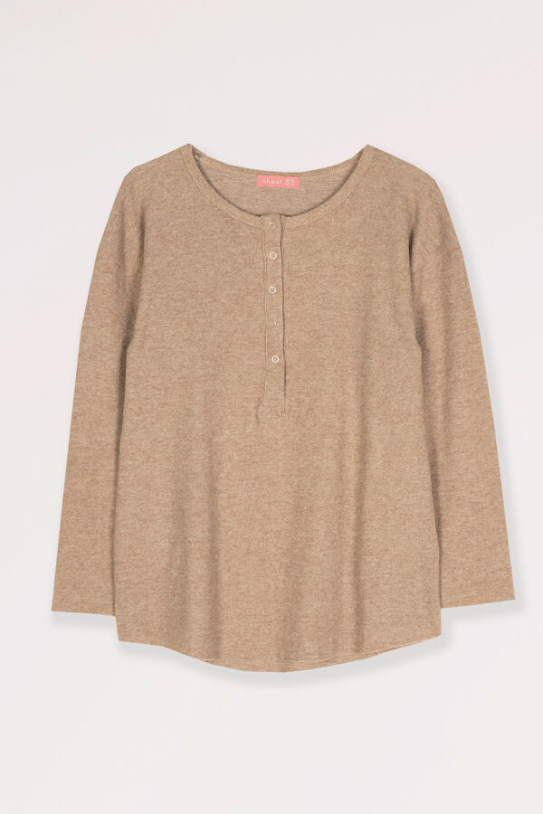 Ohma! Calças largas pré-mamã comfy azul