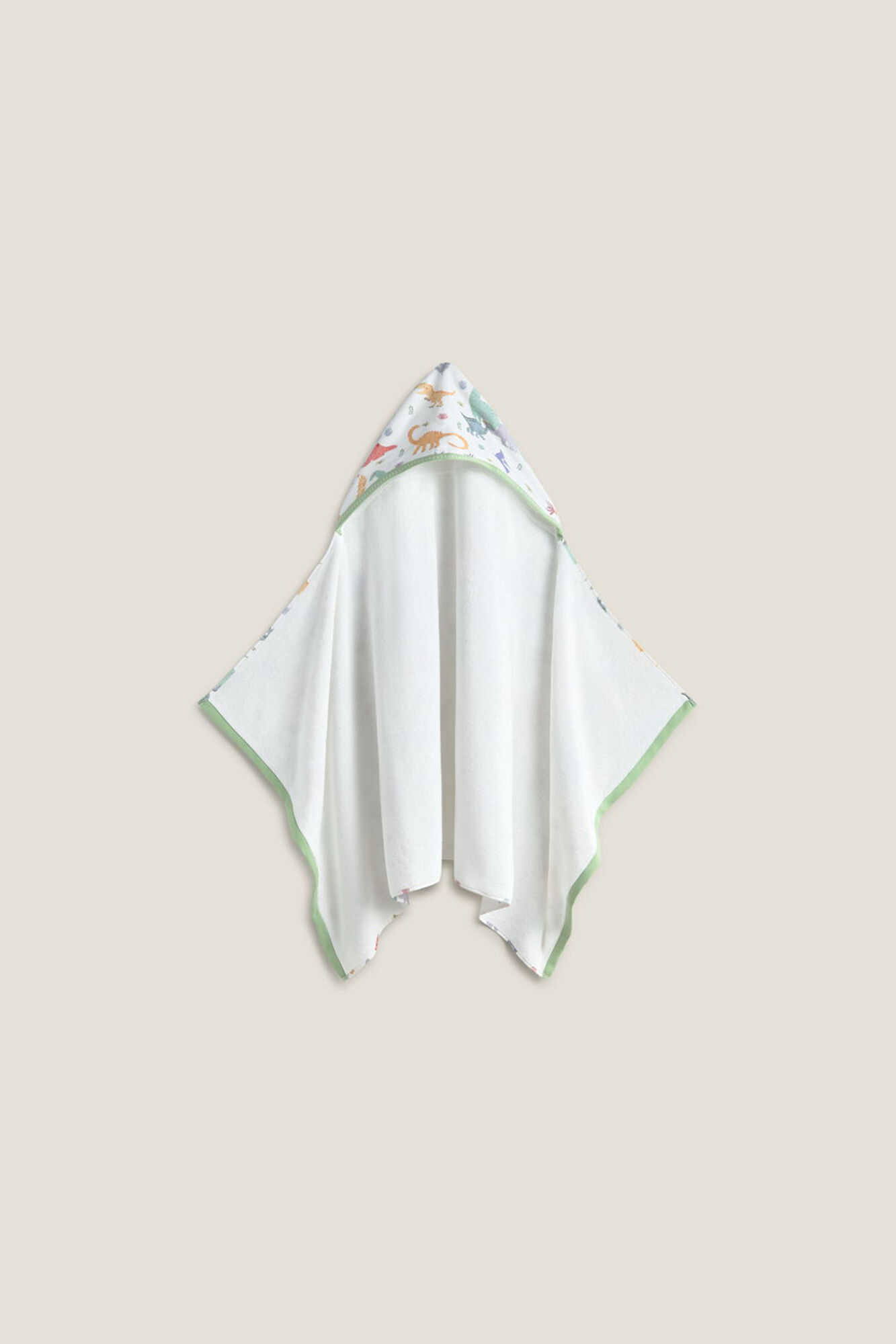 Textura Toalla capucha dinosaurios