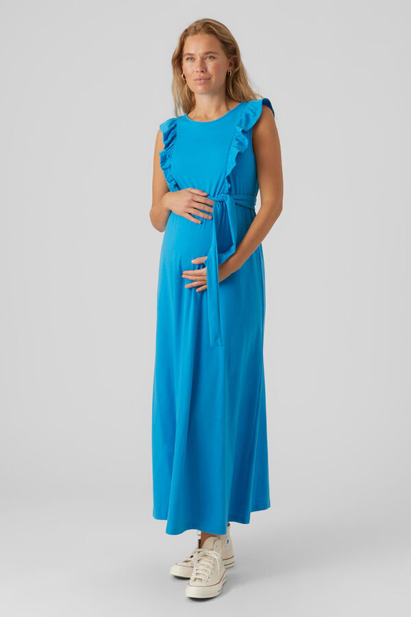 Womensecret Vestido midi maternity azul
