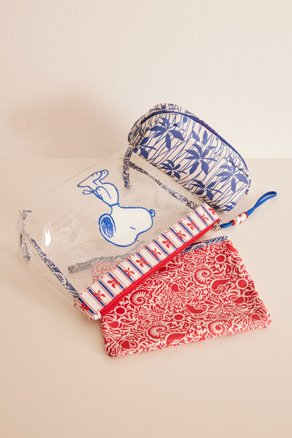 Women'secret Pack 3 neceseres Snoopy estampado