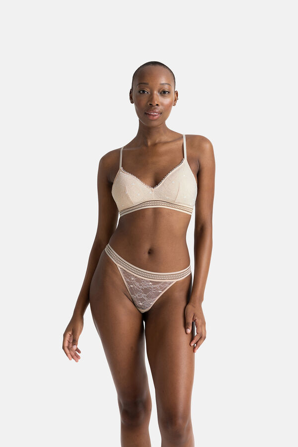 Dorina Sujetador bralette con relleno ligero rosa