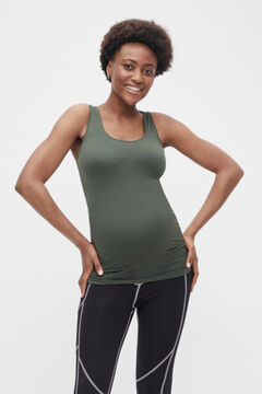 Womensecret T-shirt sem mangas maternity verde