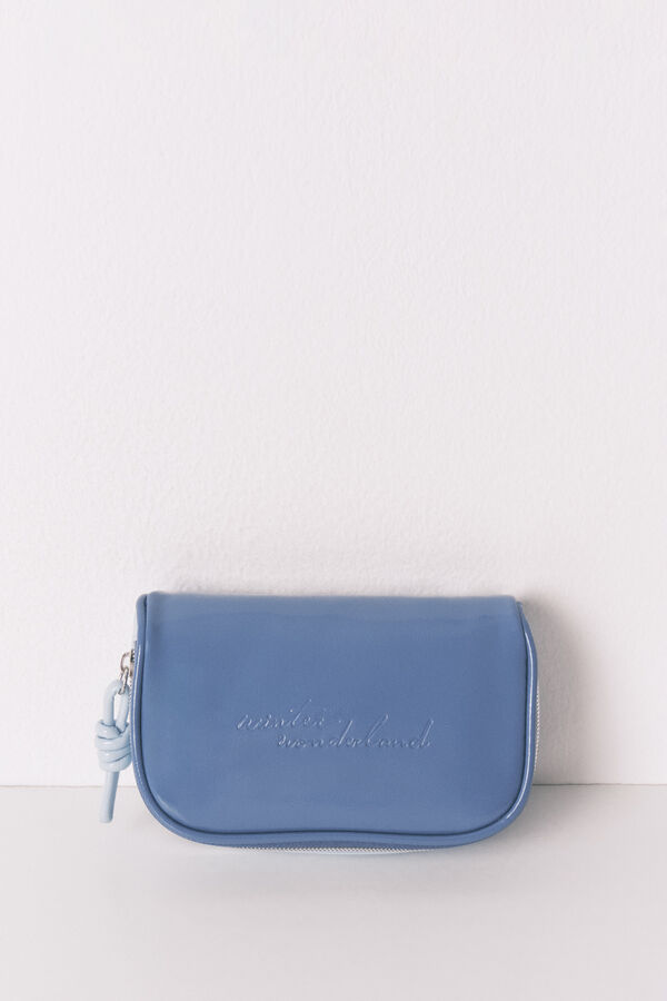 Women'secret Neceser peque&ntilde;o charol azul azul