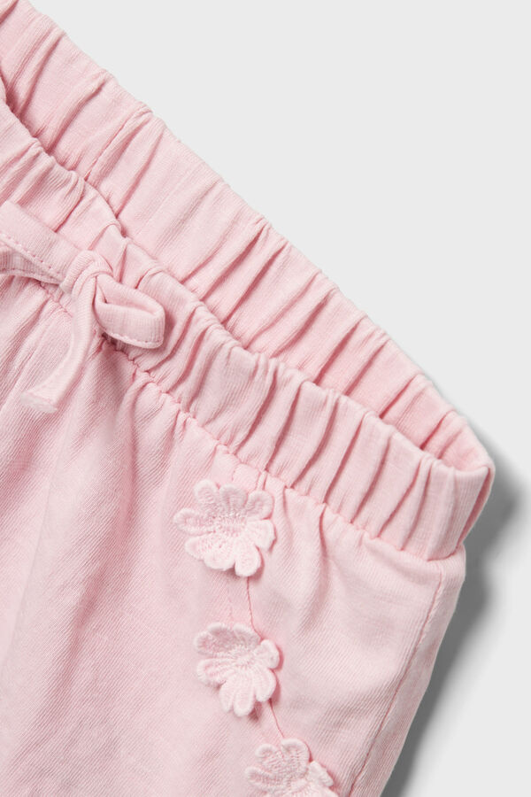 Name it Short de algod&oacute;n para ni&ntilde;a rosa