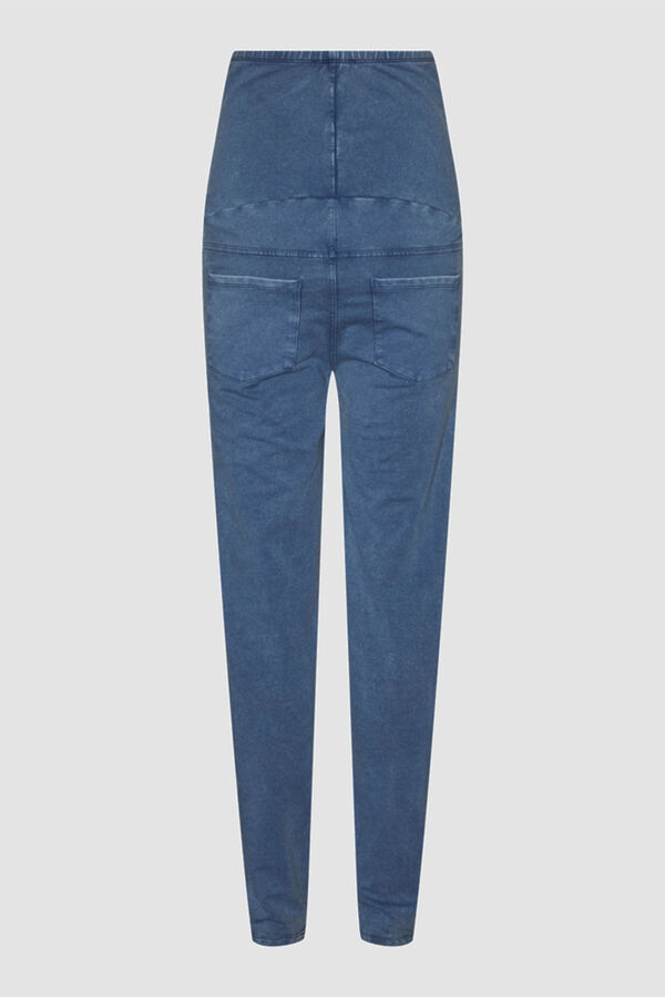 Mamalicious Jegging denim maternity azul