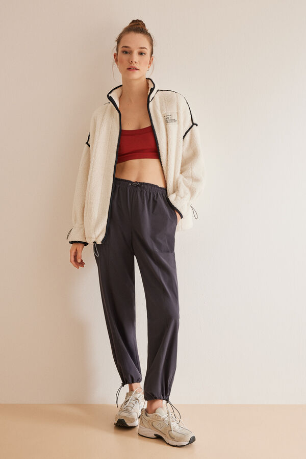 Women'secret Top seamless canal&eacute; rojo naranja