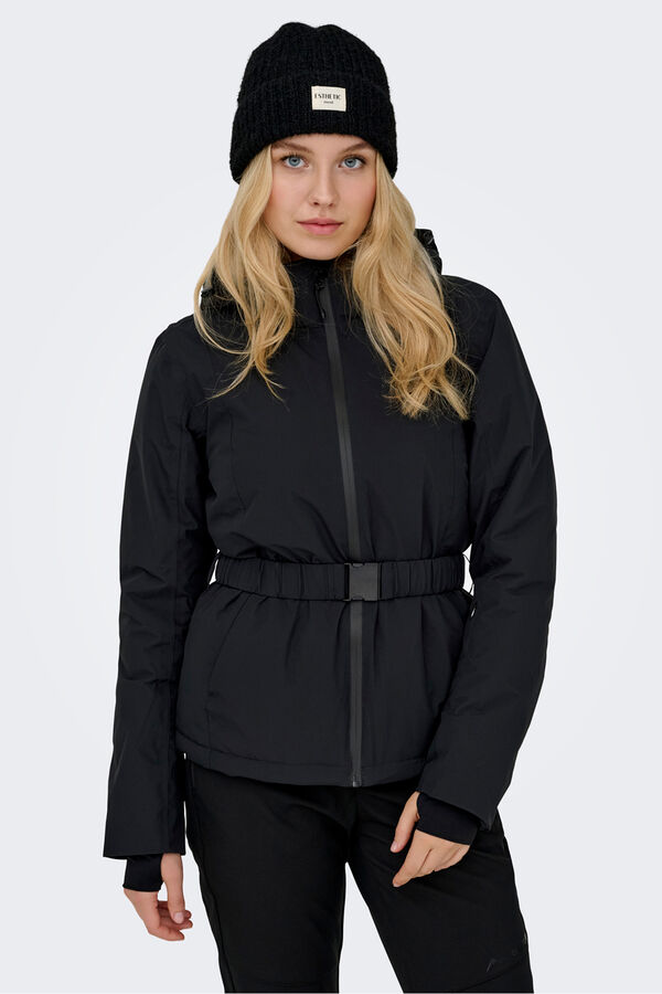 Only Play Casaco de esqui t&eacute;cnico para mulher preto