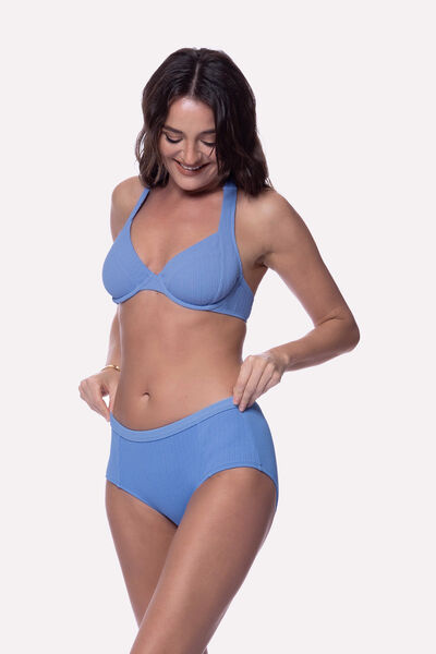 Womensecret Cueca Hipster da série GRASSE de Dorina azul