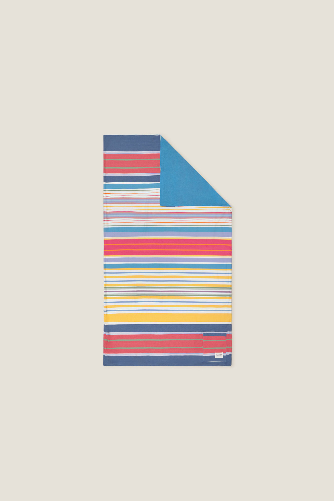 Textura Toalla de playa rayas