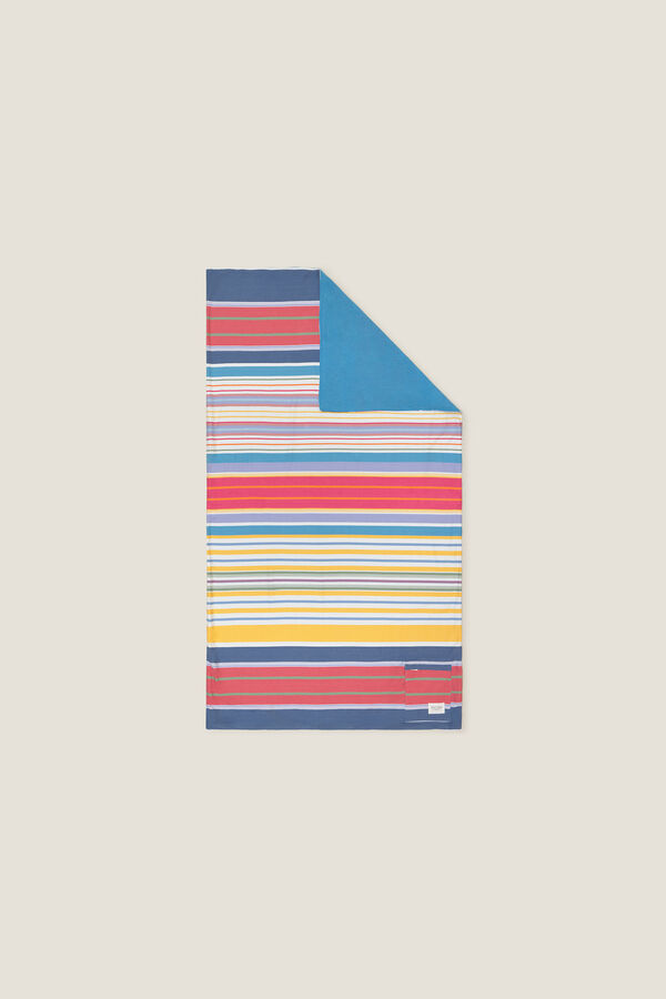 Textura Toalla de playa rayas estampado