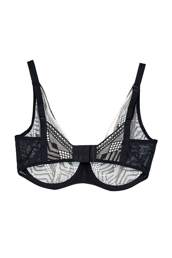 Passionata Soutien pré-formado Ondine efeito realce preto