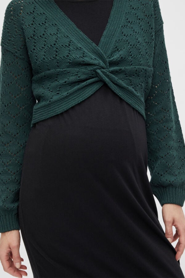 Womensecret Camisola cropped maternity verde