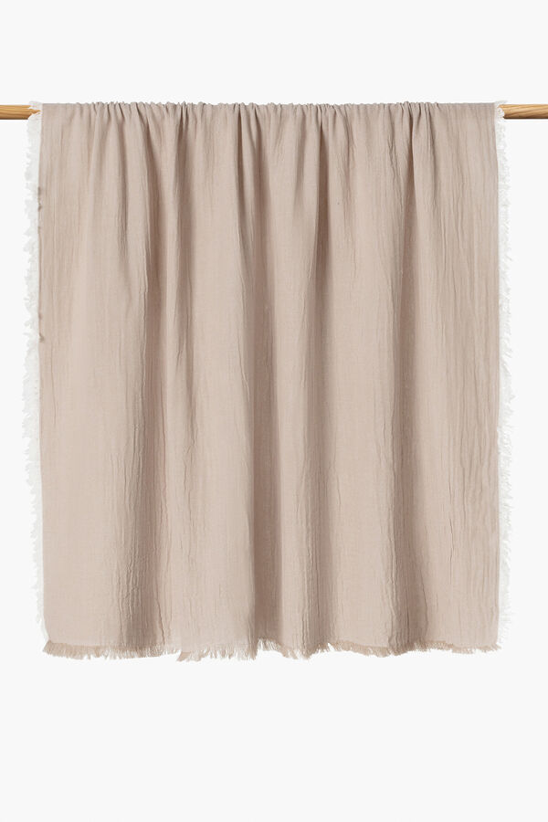 Calma House Plaid Layer 120x180 Beige beige