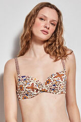 Gisela Top de biquíni capacidade branco