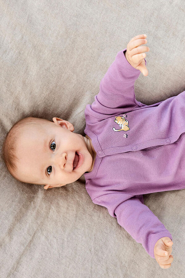 Name it Pack de dois pijamas inteiros de beb&eacute; rosa