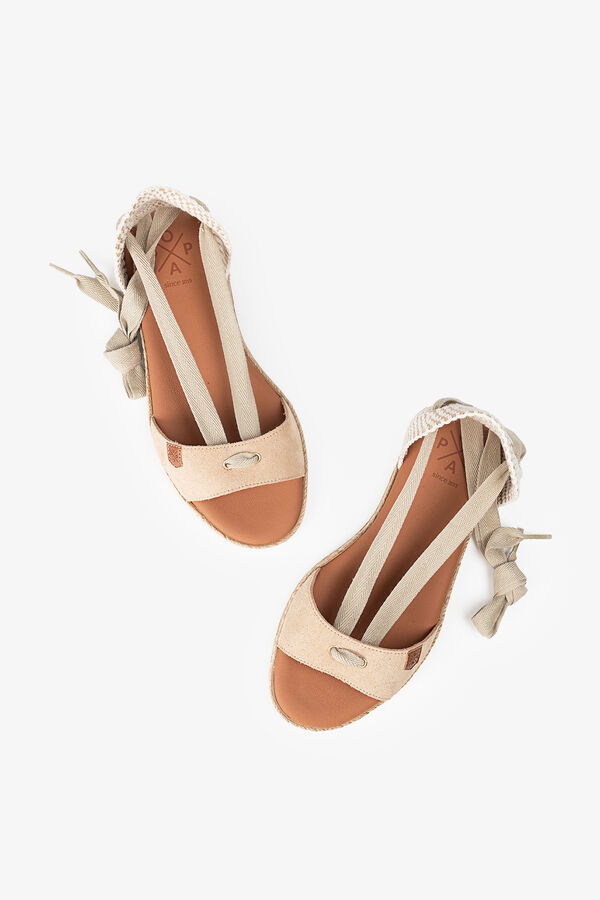 Popa Menorquina alpaargata beige