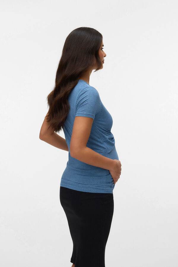 Mamalicious Camiseta lactancia Maternity azul
