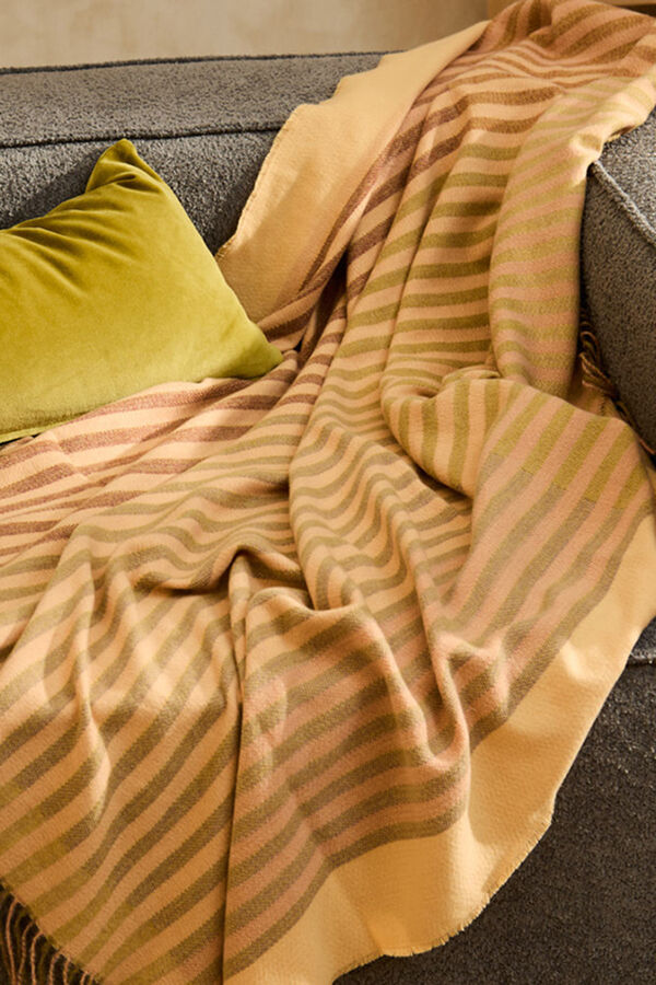 Calma House Plaid a rayas Shima estampado