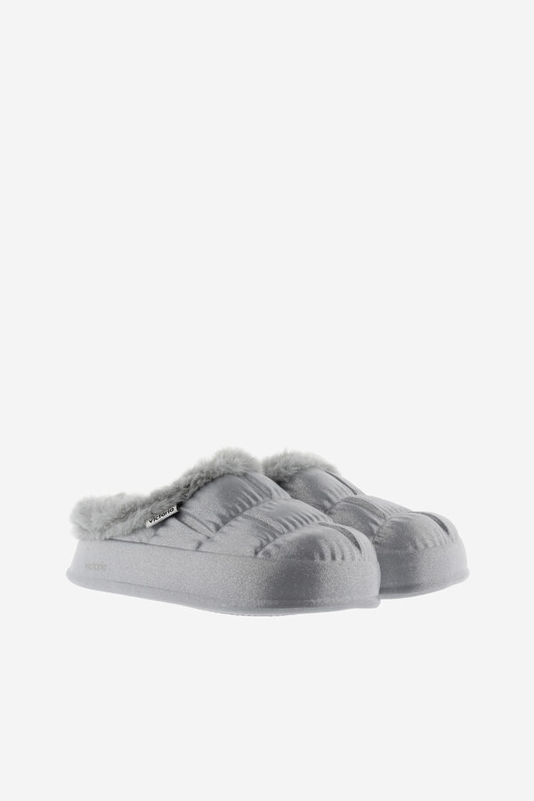Victoria Zapatillas de casa de pylon gris