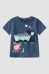 Name it Camiseta Peppa Pig mini ni&ntilde;o morado/lila