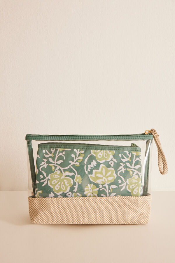 Women'secret Pack 3 neceseres flores kaki