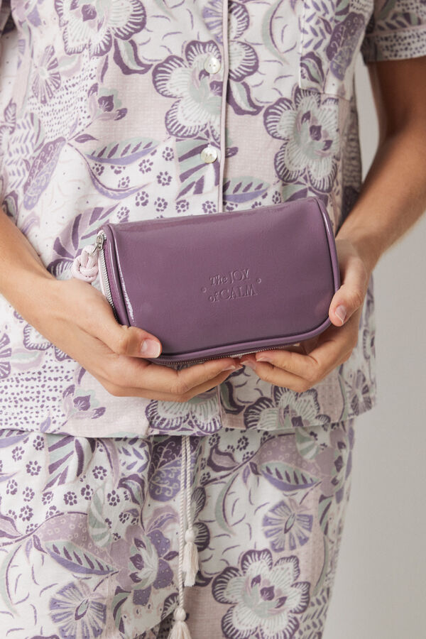 Women'secret Neceser peque&ntilde;o charol morado/lila