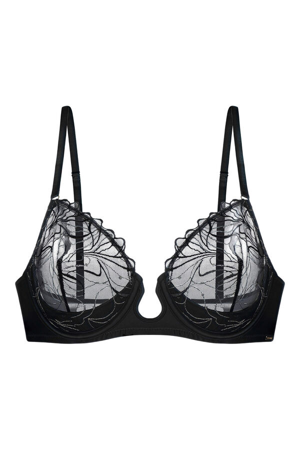 Dorina Sujetador con aro y sin relleno negro