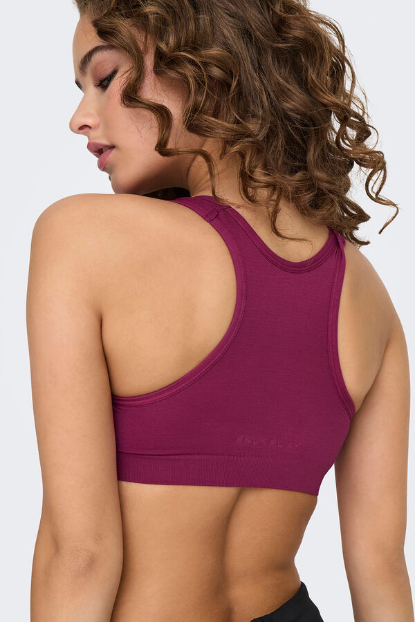 Only Play Sujetador deportivo con aro morado/lila