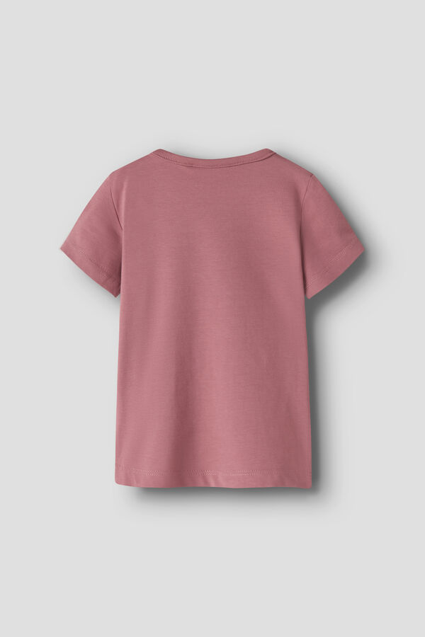 Name it T-shirt de manga curta de beb&eacute; rosa