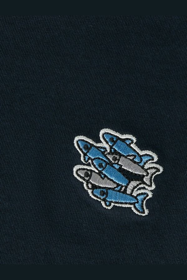 Name it T-shirt manga curta azul
