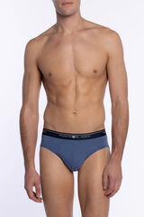 Punto Blanco Cuecas triplas Slip Basix estampado