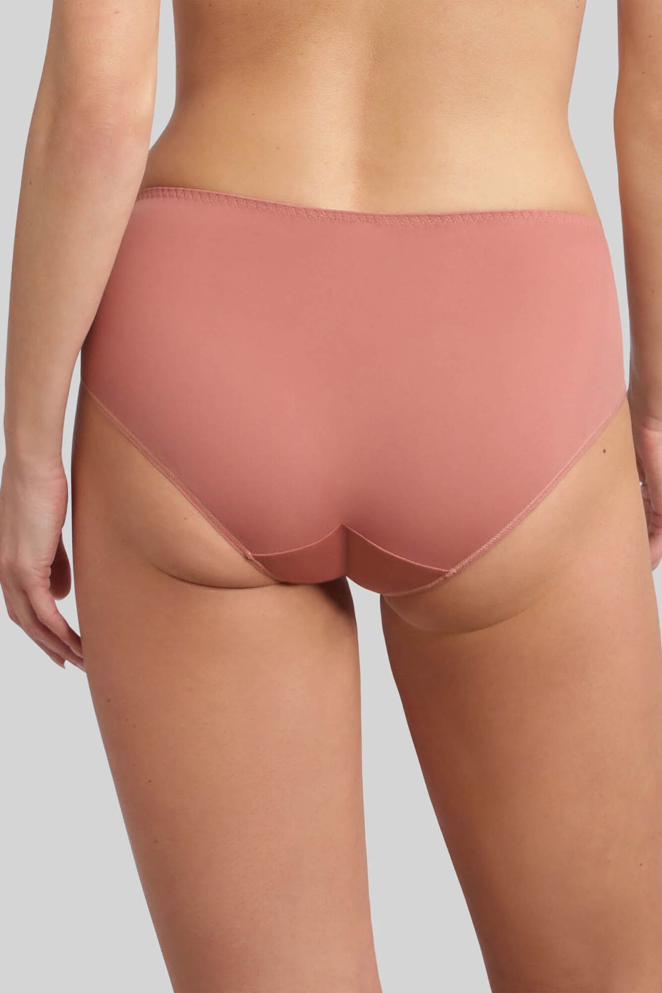 Playtex Braga alta bordado floral satinada
