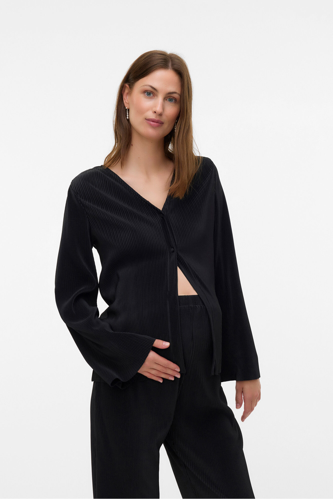 Mamalicious Top manga larga maternity y lactancia 