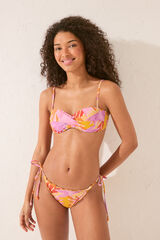 Women'secret Braga bikini brasile&ntilde;a estampado flores estampado