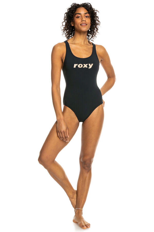 Roxy Ba&ntilde;ador entero con tirantes cruzados para Mujer - ROXY Active  negro