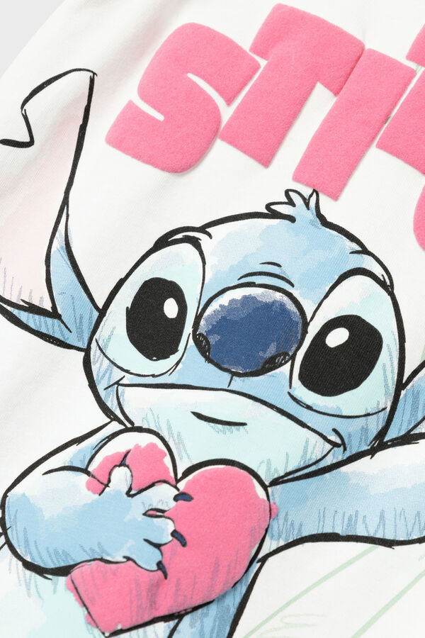 Name it Camiseta sin mangas de Stitch blanco