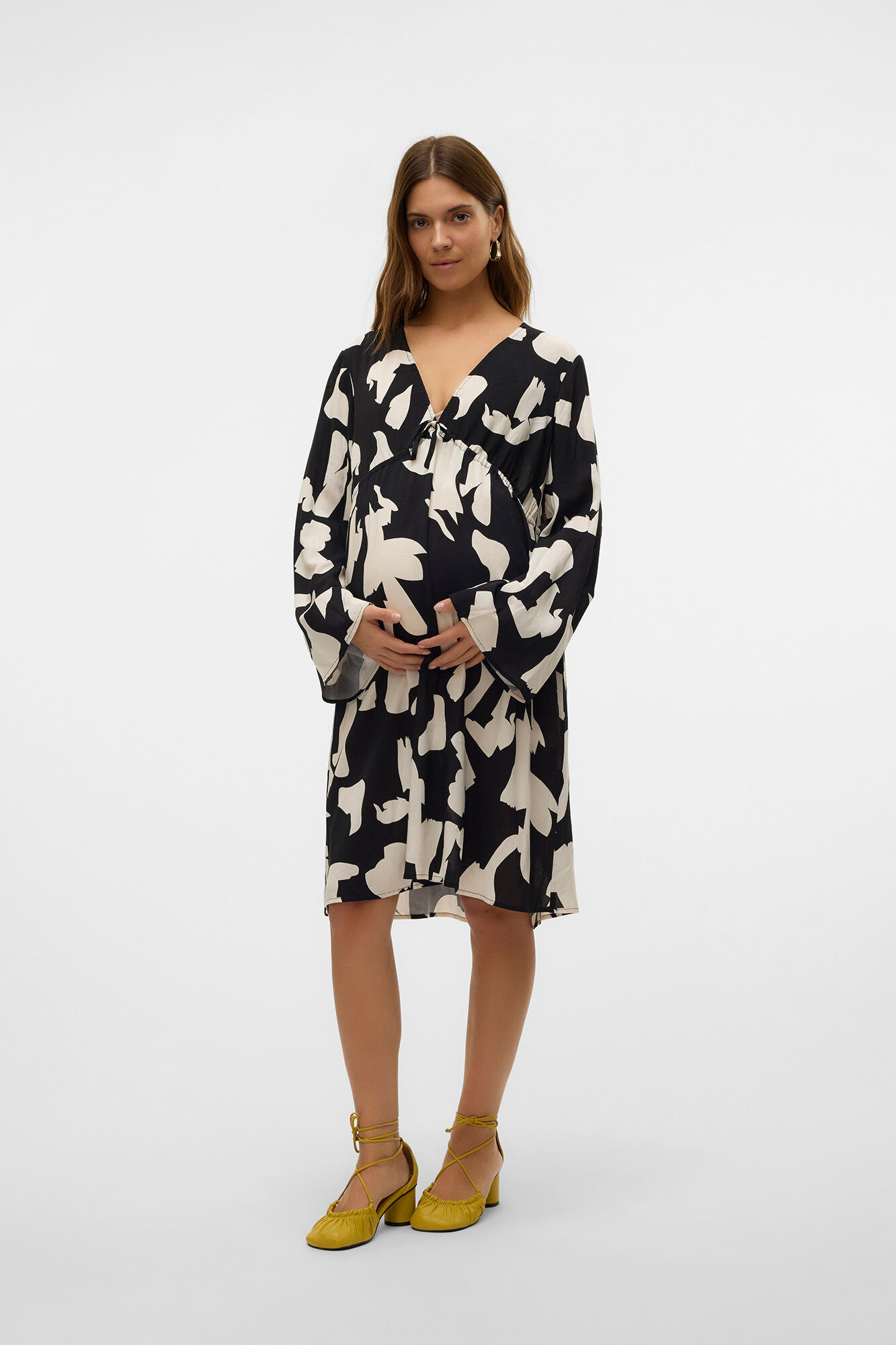 Mamalicious Vestido midi maternity