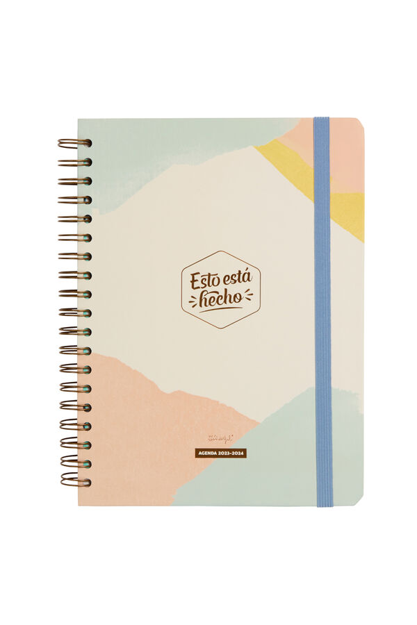 Mr. Wonderful Agenda  2023-2024 Semanal Extragrande  estampado