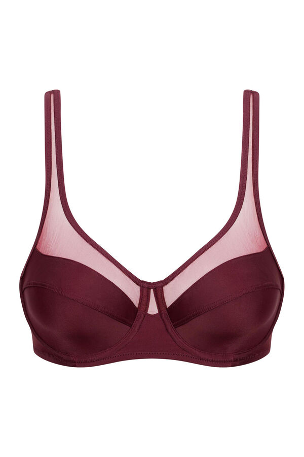 DIM Suti&atilde; com soutien de grande capacidade rosa