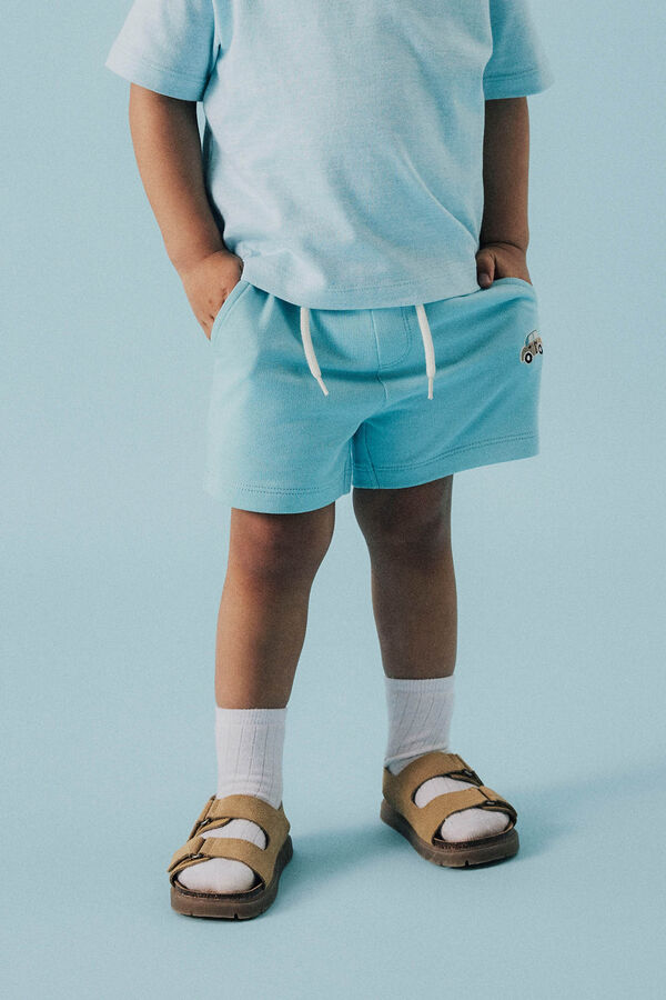 Name it Shorts menino com detalhe azul