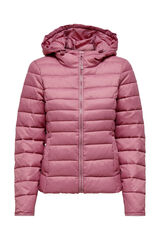 Only Play Casaco com capuz ajust&aacute;vel rosa