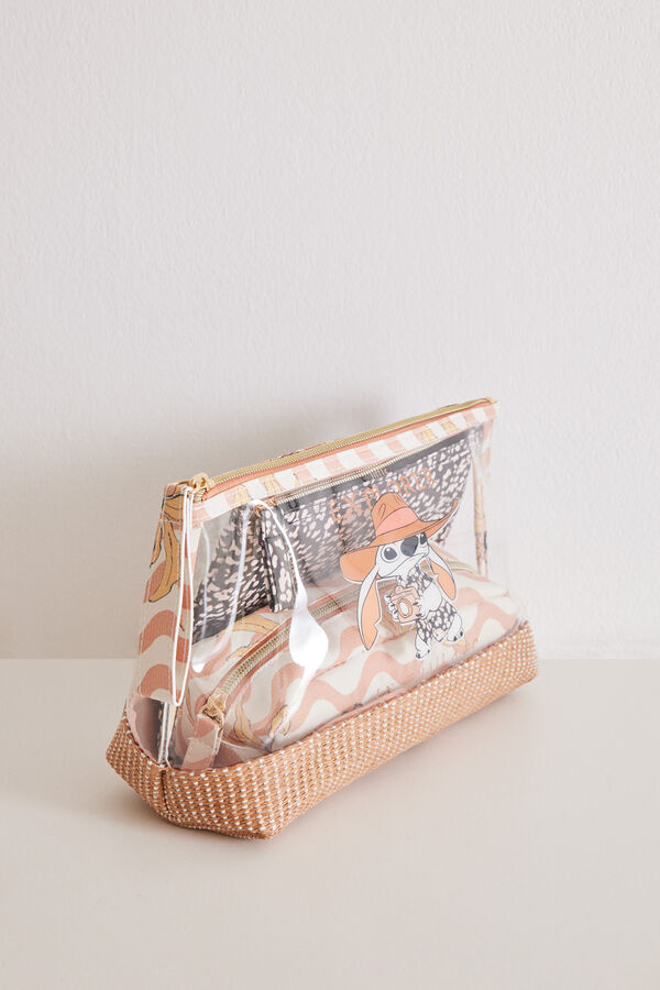 Women'secret Pack 3 neceseres rafia Stitch estampado