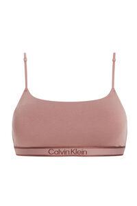 Calvin Klein bralette com logo CK