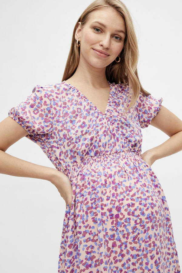 Mamalicious Vestido corto doble funci&oacute;n maternity azul