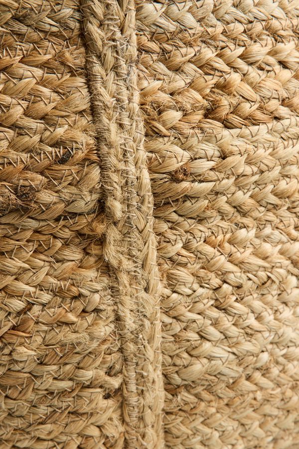 Pieces Bolso de playa de yute nude