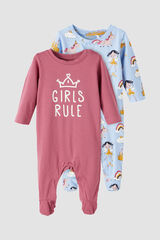 Name it Body beb&eacute; de menina azul